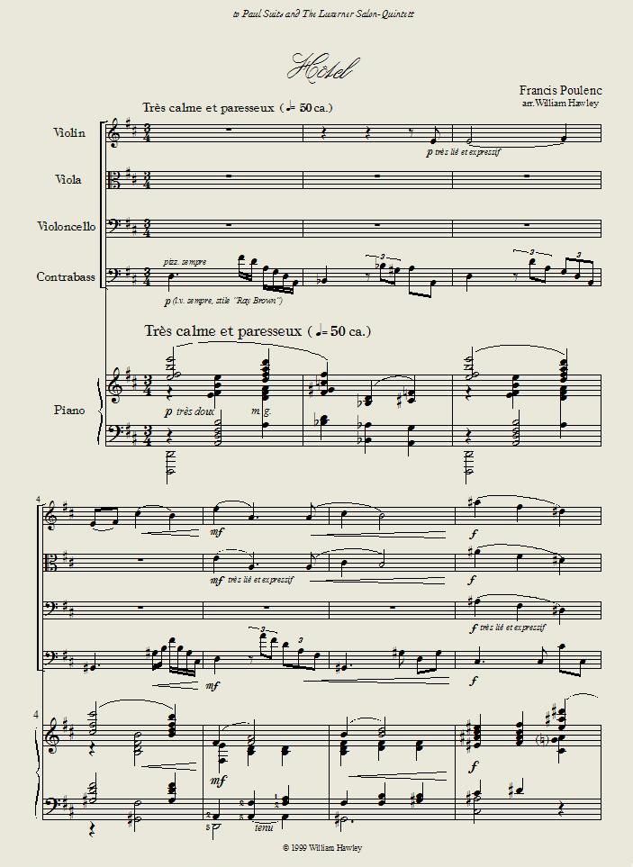 Hôtel first page